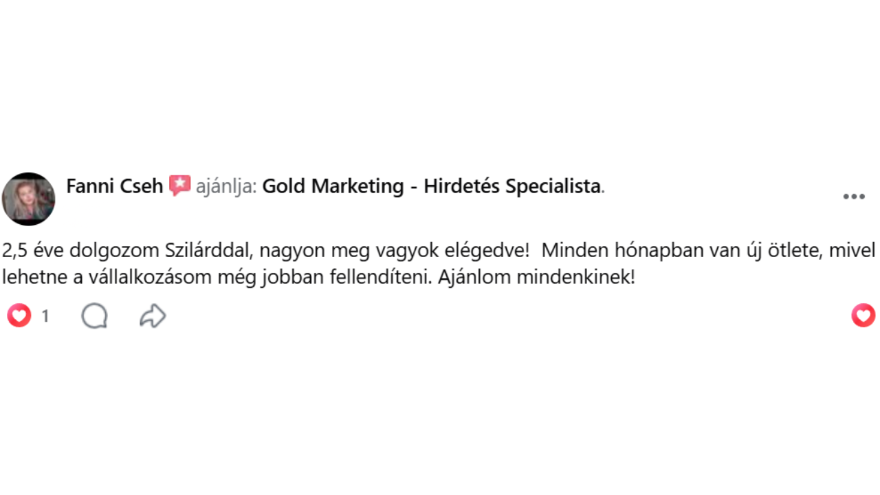 Gold Marketing vélemény 2