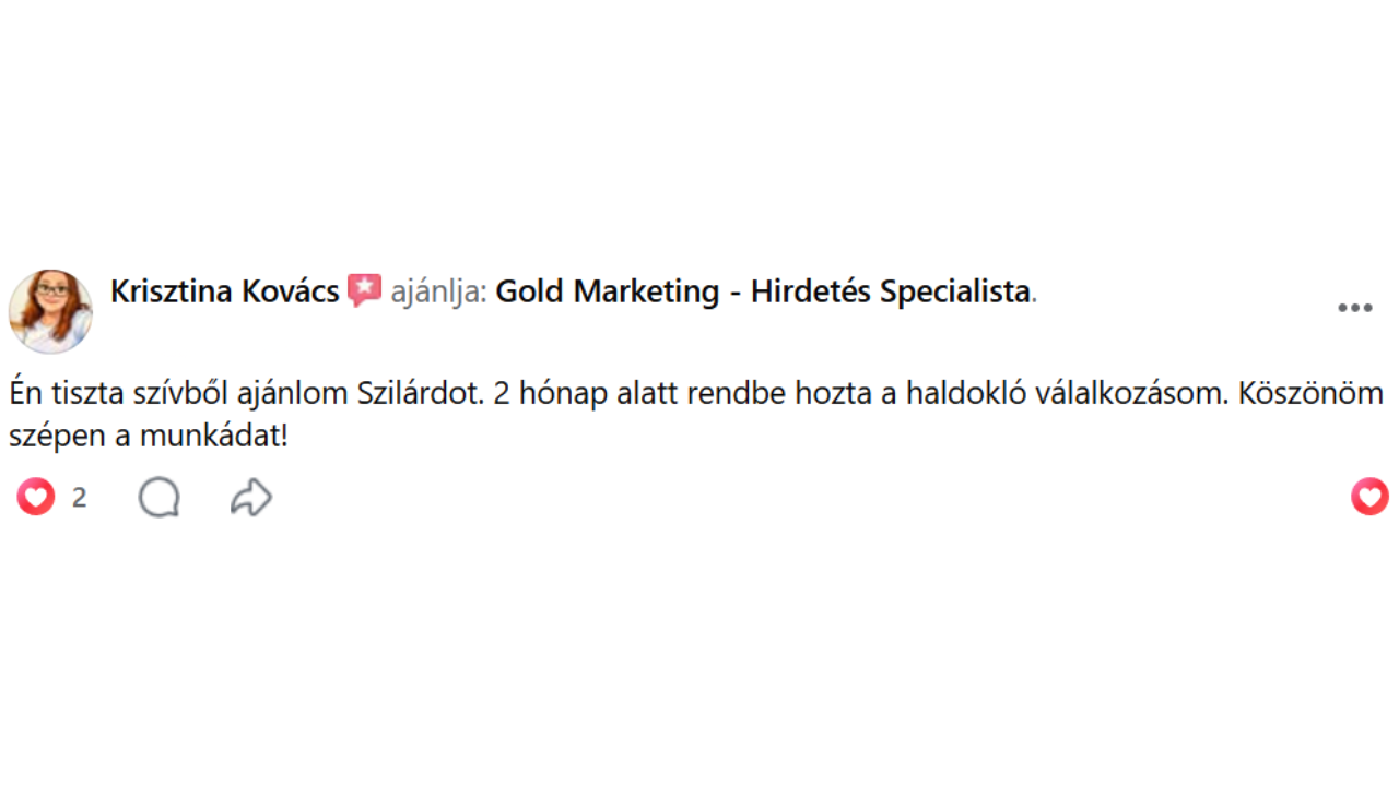 Gold Marketing vélemény 4